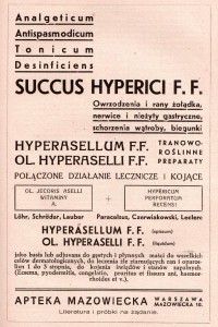 SUCCUS HYPERICI F.F 001